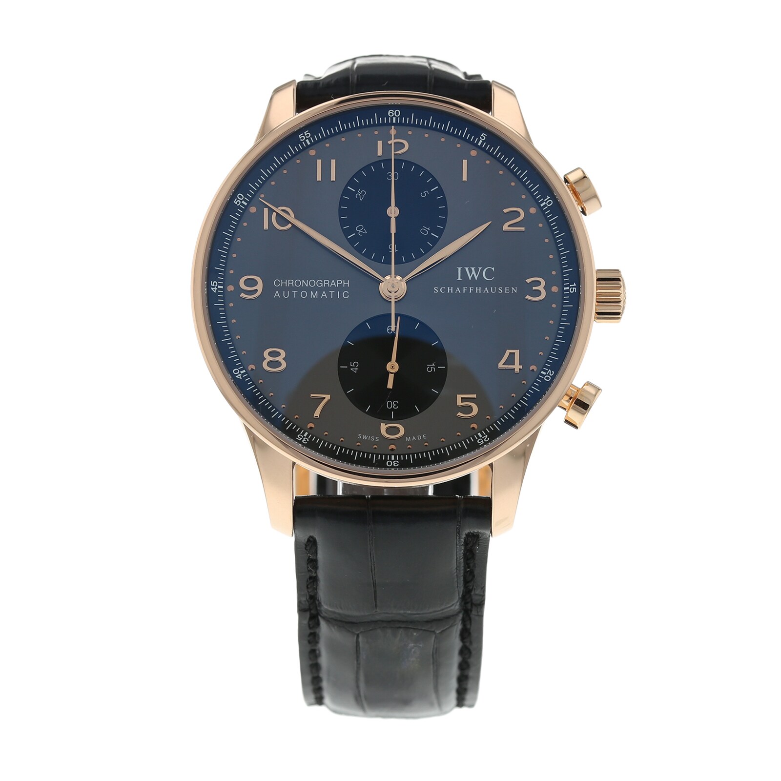 Pre-Owned IWC Pre-Owned IWC Portugieser Chronograph Mens Watch IW371482