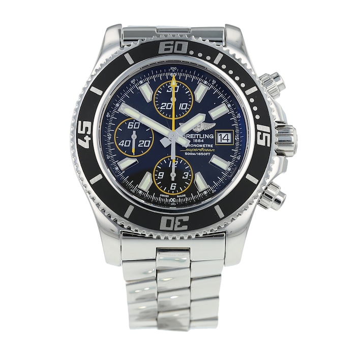 Pre-Owned Breitling Pre-Owned Breitling SuperOcean II Mens Watch A13341A8