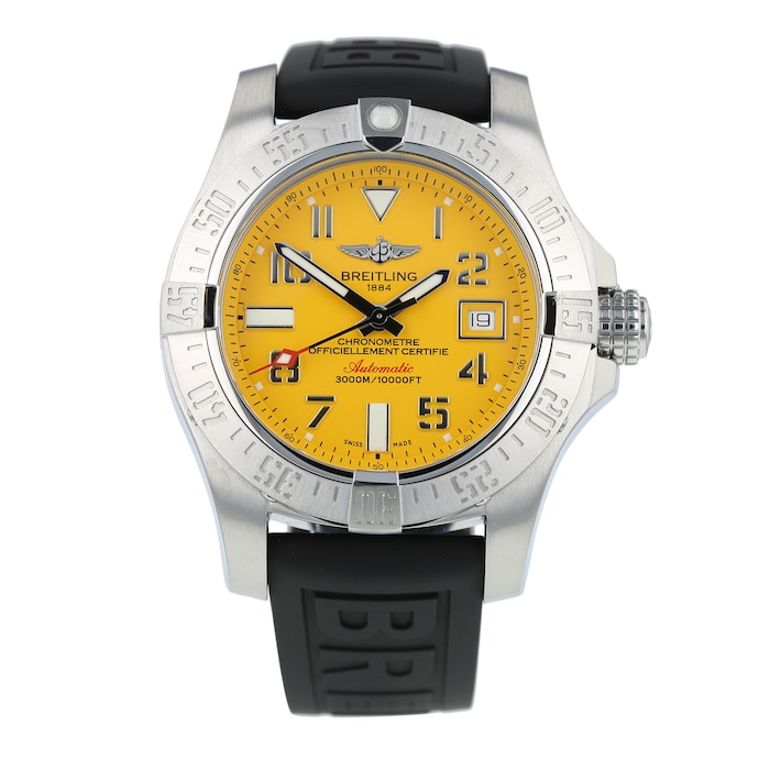 Pre-Owned Breitling Avenger II Seawolf Mens Watch A1733110