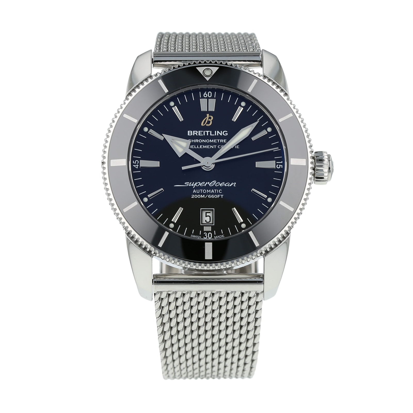 pre owned breitling superocean