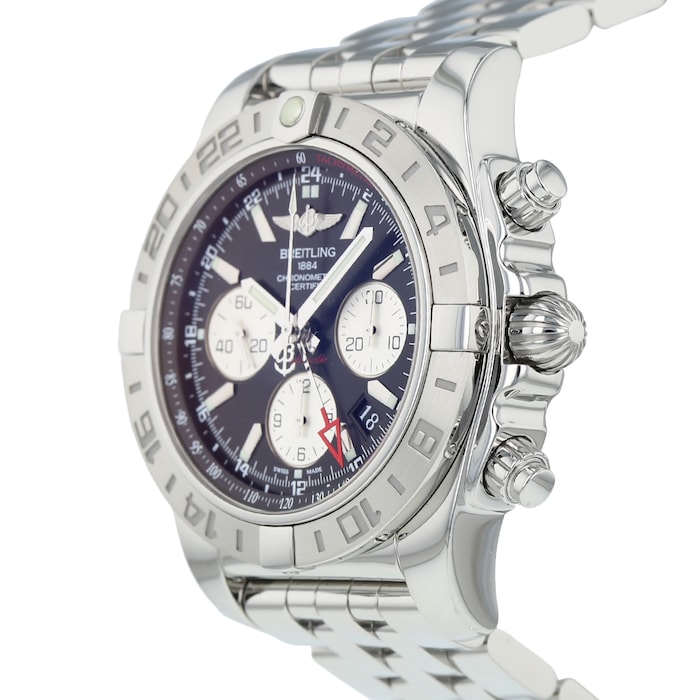 Pre-Owned Breitling Chronomat 44 GMT Mens Watch AB042011/BB56