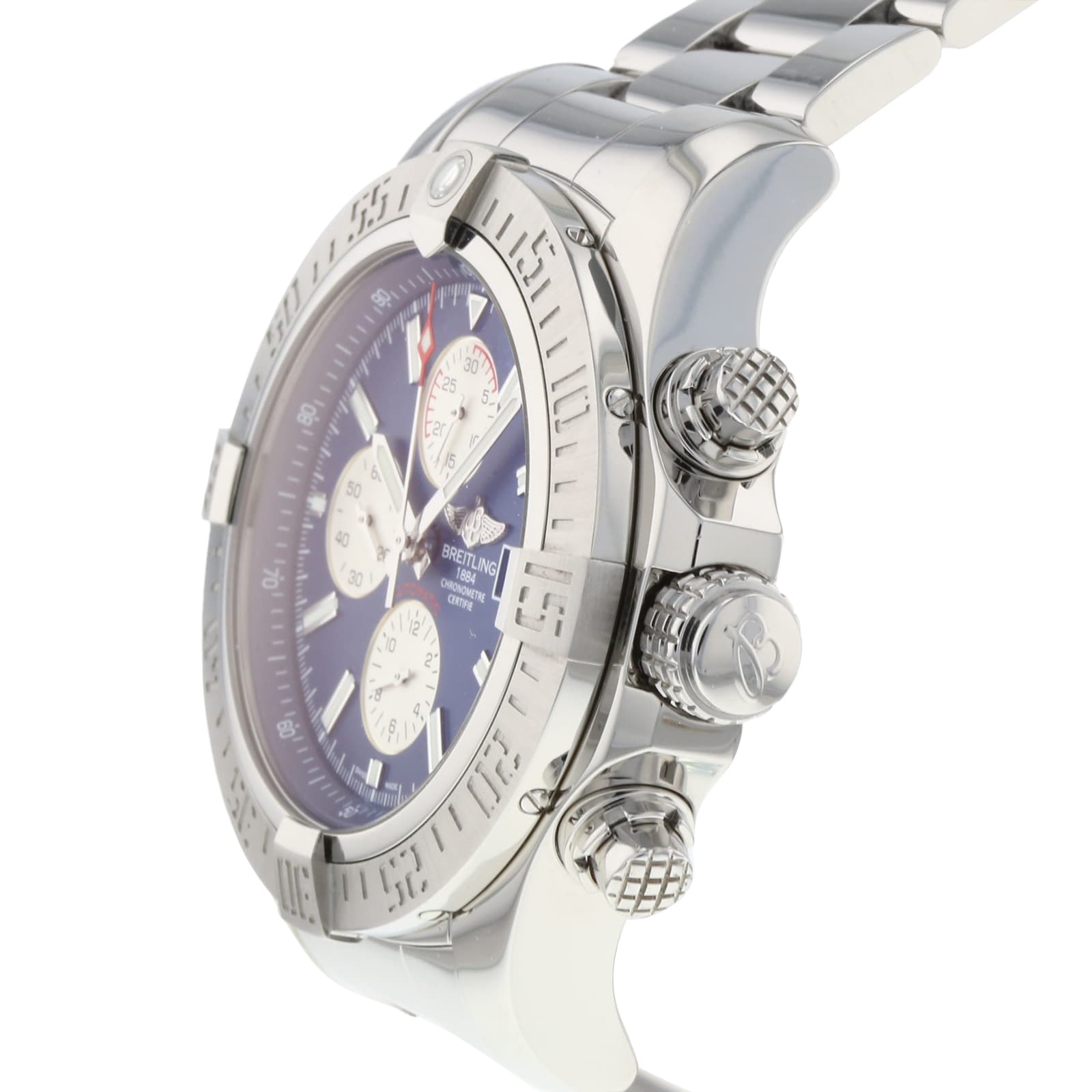 Pre-Owned Breitling Super Avenger II Mens Watch A1337111/C871
