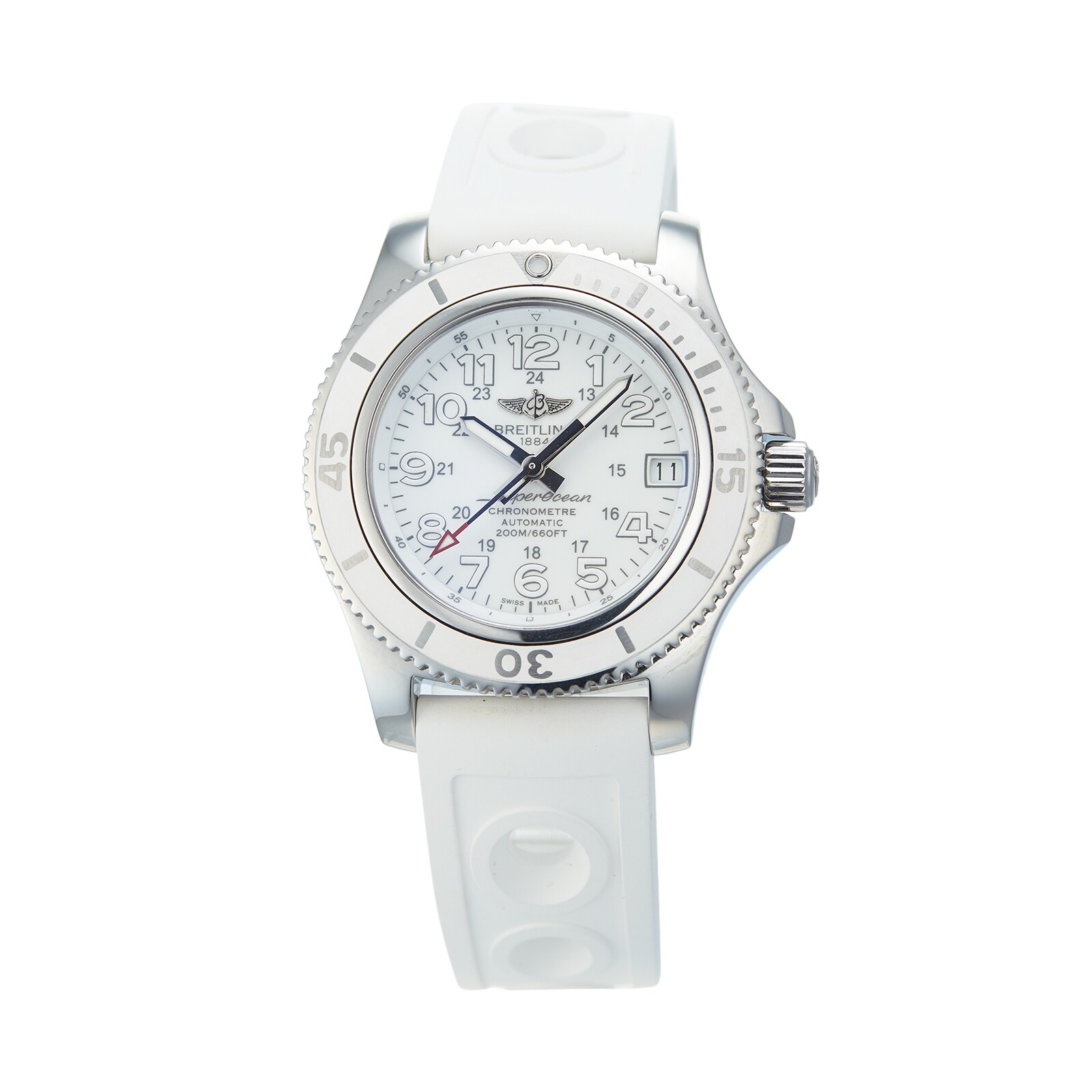 Pre-Owned Breitling Superocean II Mens Watch A17312D2/A775