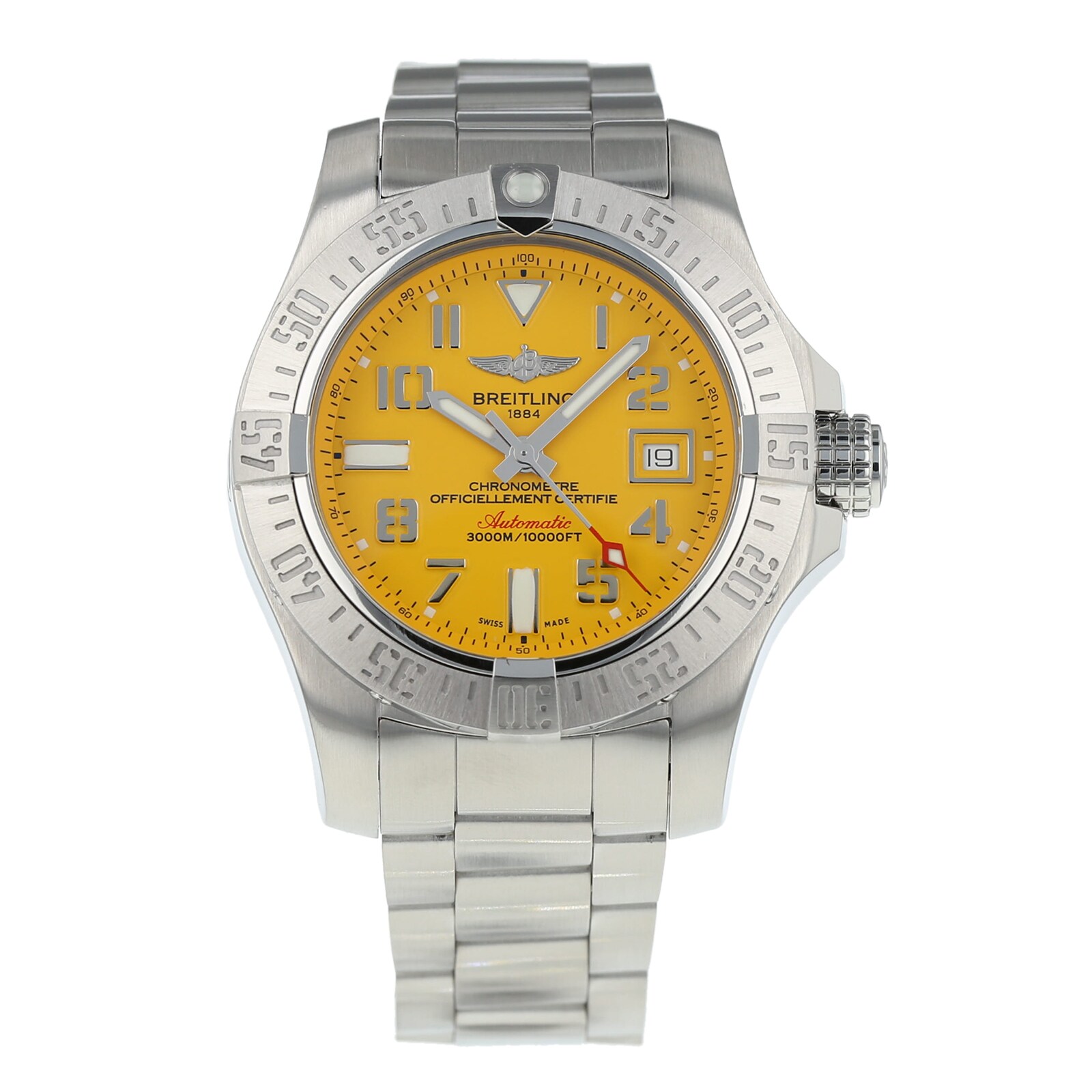 Pre-Owned Breitling Avenger II Seawolf Mens Watch A1733110/I519