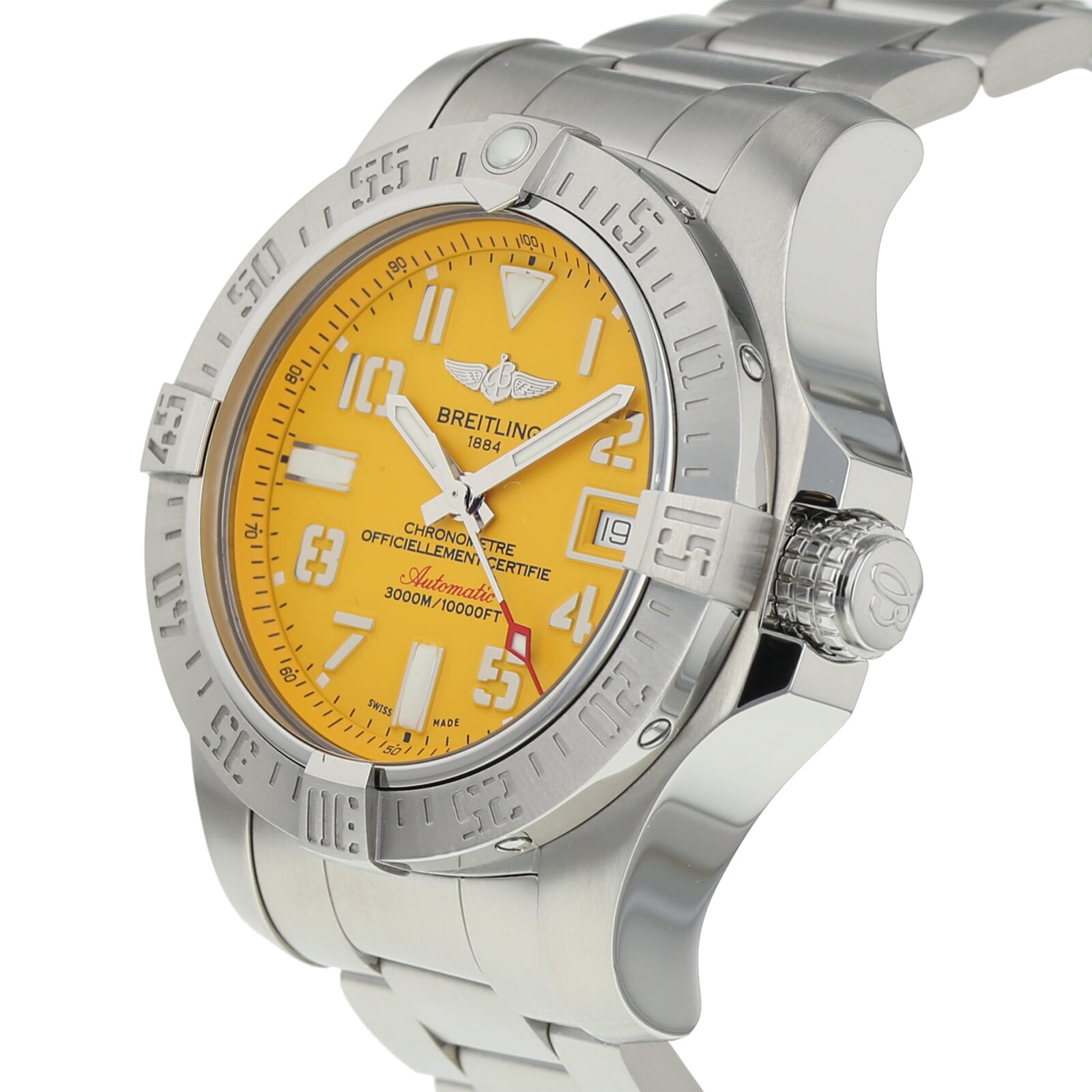 Pre-Owned Breitling Avenger II Seawolf Mens Watch A1733110/I519