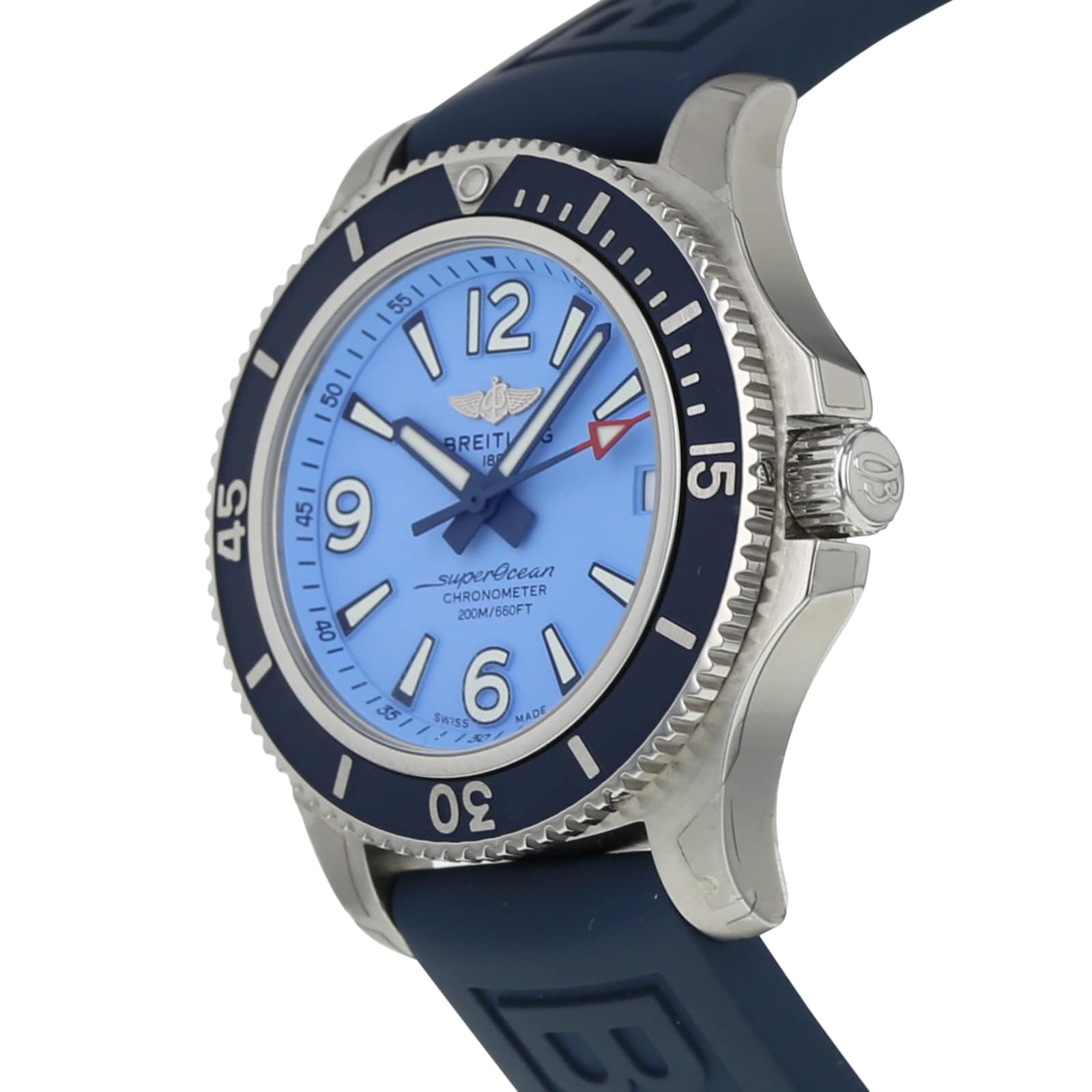 Pre-Owned Breitling Superocean Automatic 36 Ladies Watch A17316D81C1S1