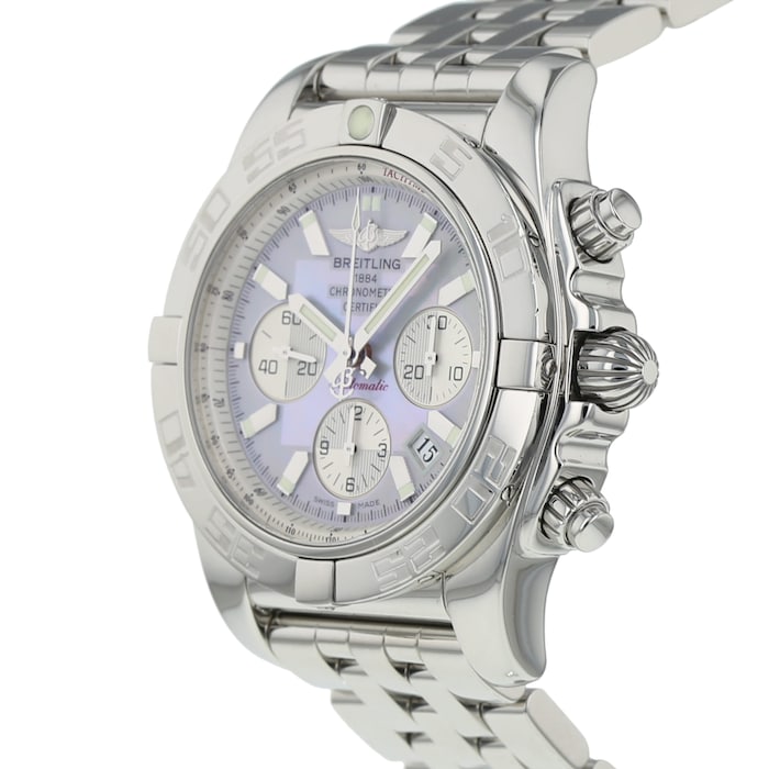 Pre-Owned Breitling Chronomat 44 Mens Watch AB011012/G685