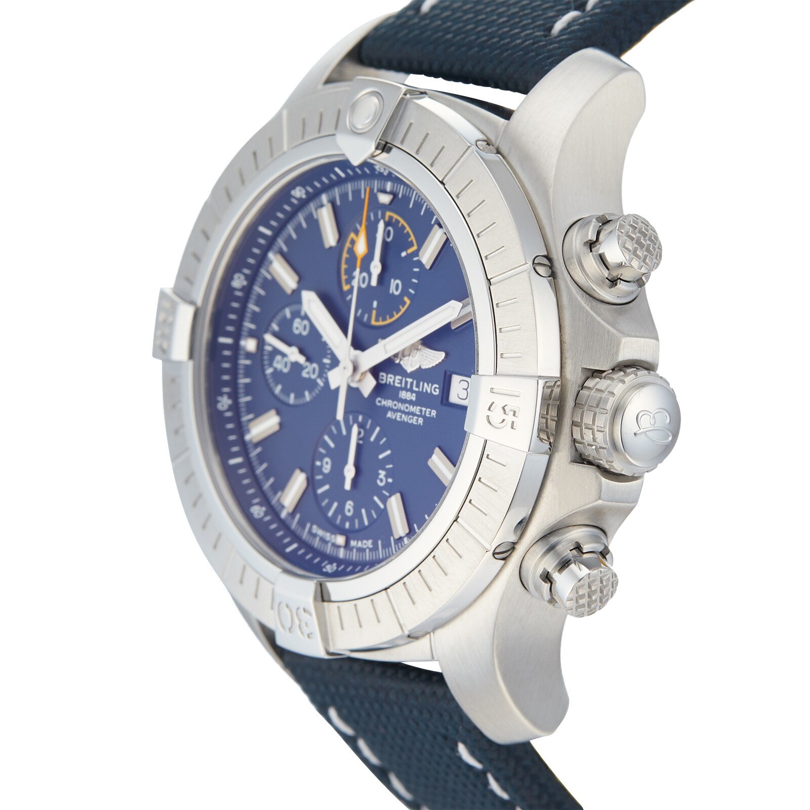 Pre-Owned Breitling Avenger Chronograph Mens Watch A13317101C1X2