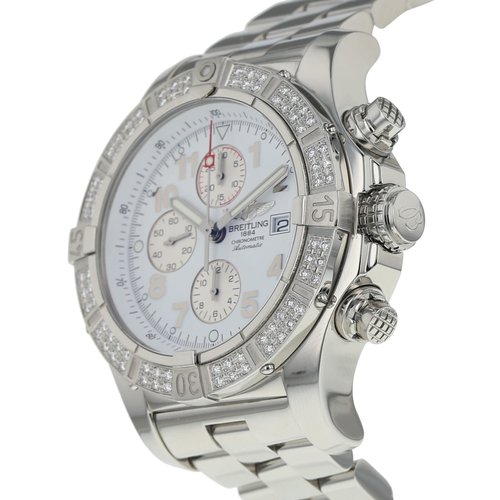 Pre-Owned Breitling Super Avenger Mens Watch A13370
