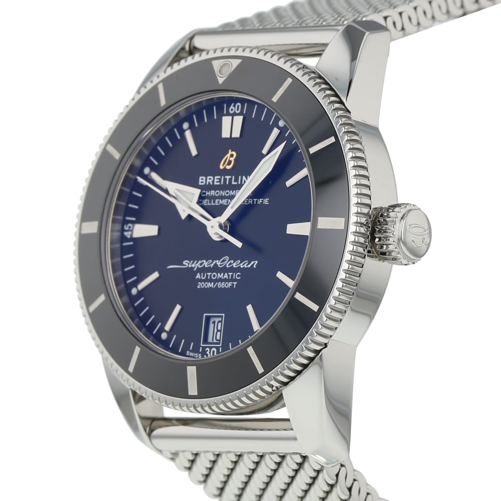 Pre-Owned Breitling Superocean Heritage B20 Mens Watch AB2010121B1A1