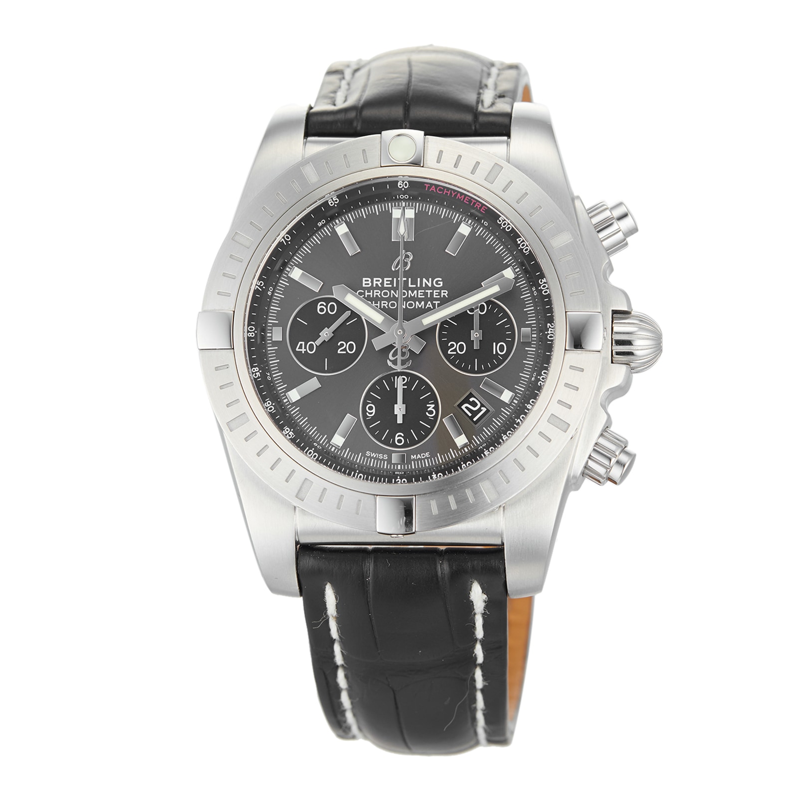 Pre-Owned Breitling Chronomat B01 Mens Watch AB0115101F1P2