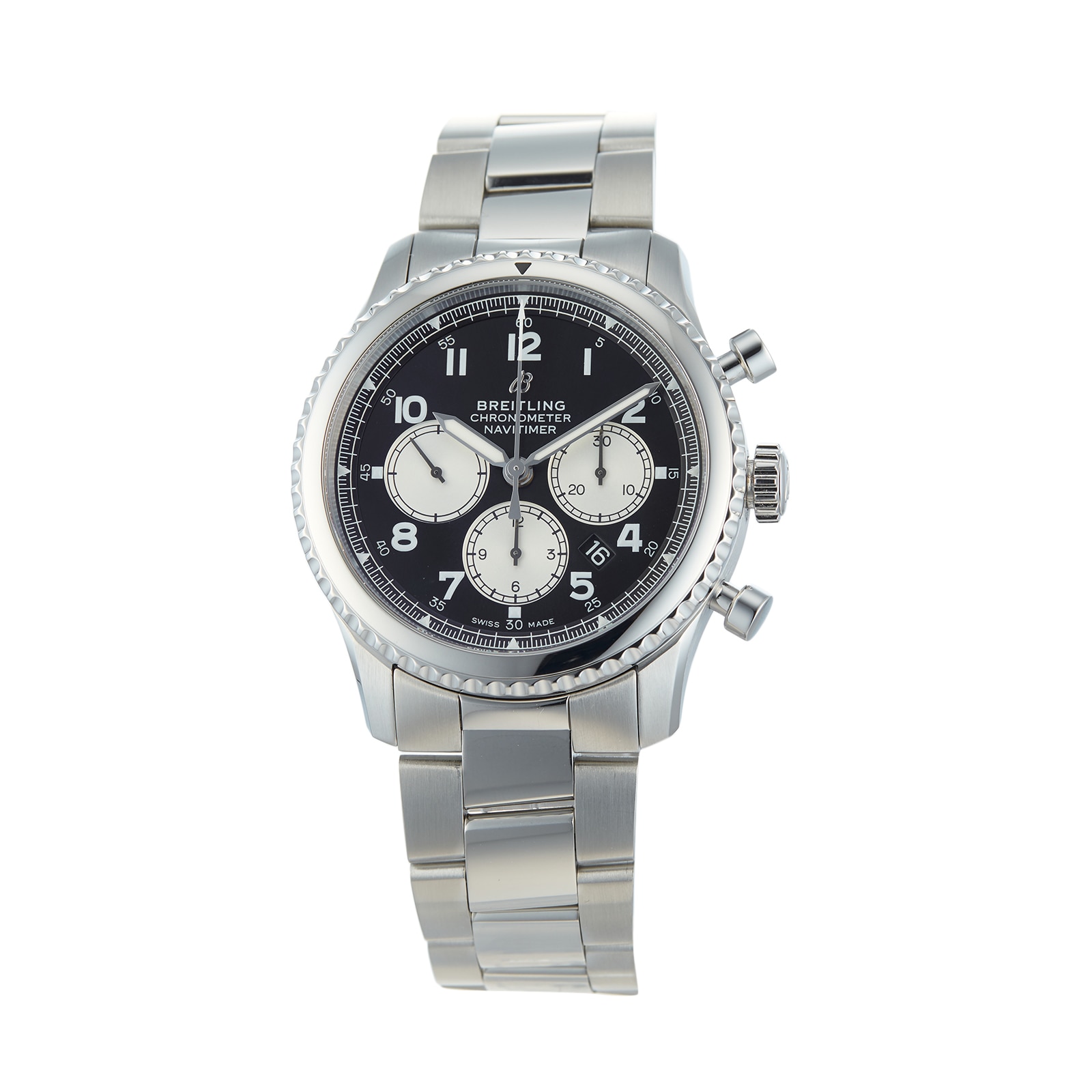 Pre-Owned Breitling Navitimer 8 B01 Mens Watch AB0117131B1A1 Pre-Owned Breitling Navitimer 8 B01 Mens Watch AB0117131B1A1