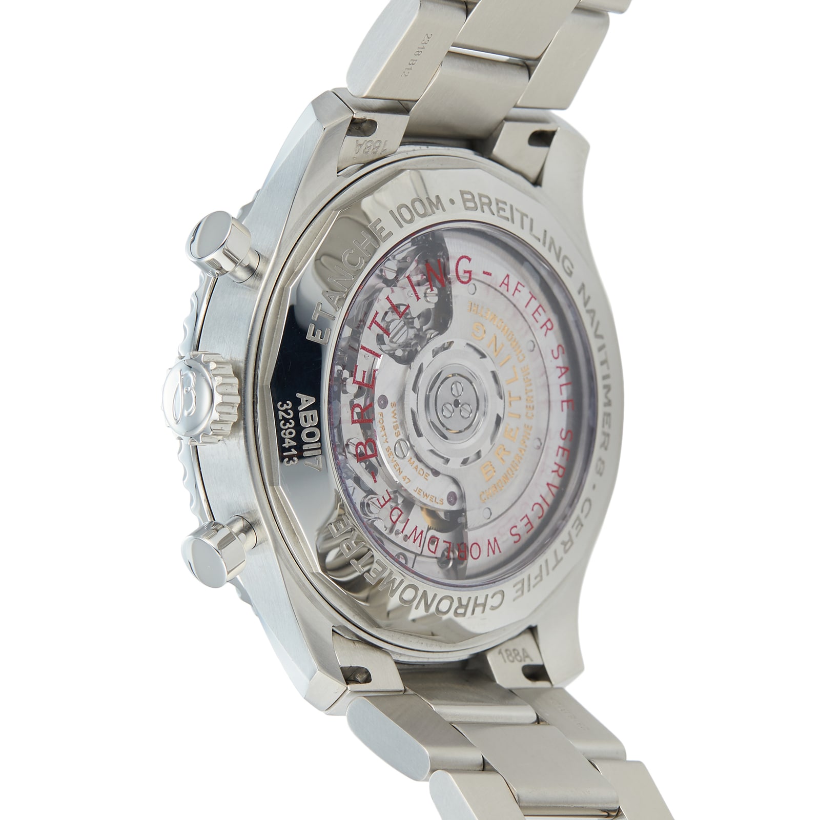 Pre-Owned Breitling Navitimer 8 B01 Mens Watch AB0117131B1A1 Pre-Owned Breitling Navitimer 8 B01 Mens Watch AB0117131B1A1