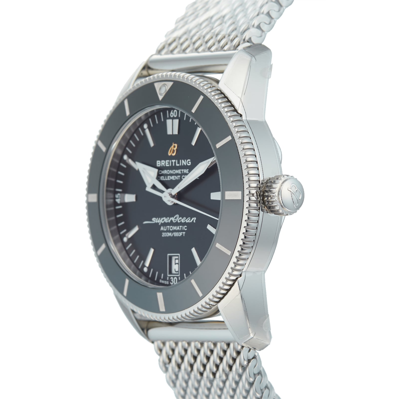 Pre-Owned Breitling Superocean Heritage II Mens Watch AB2010121B1A1