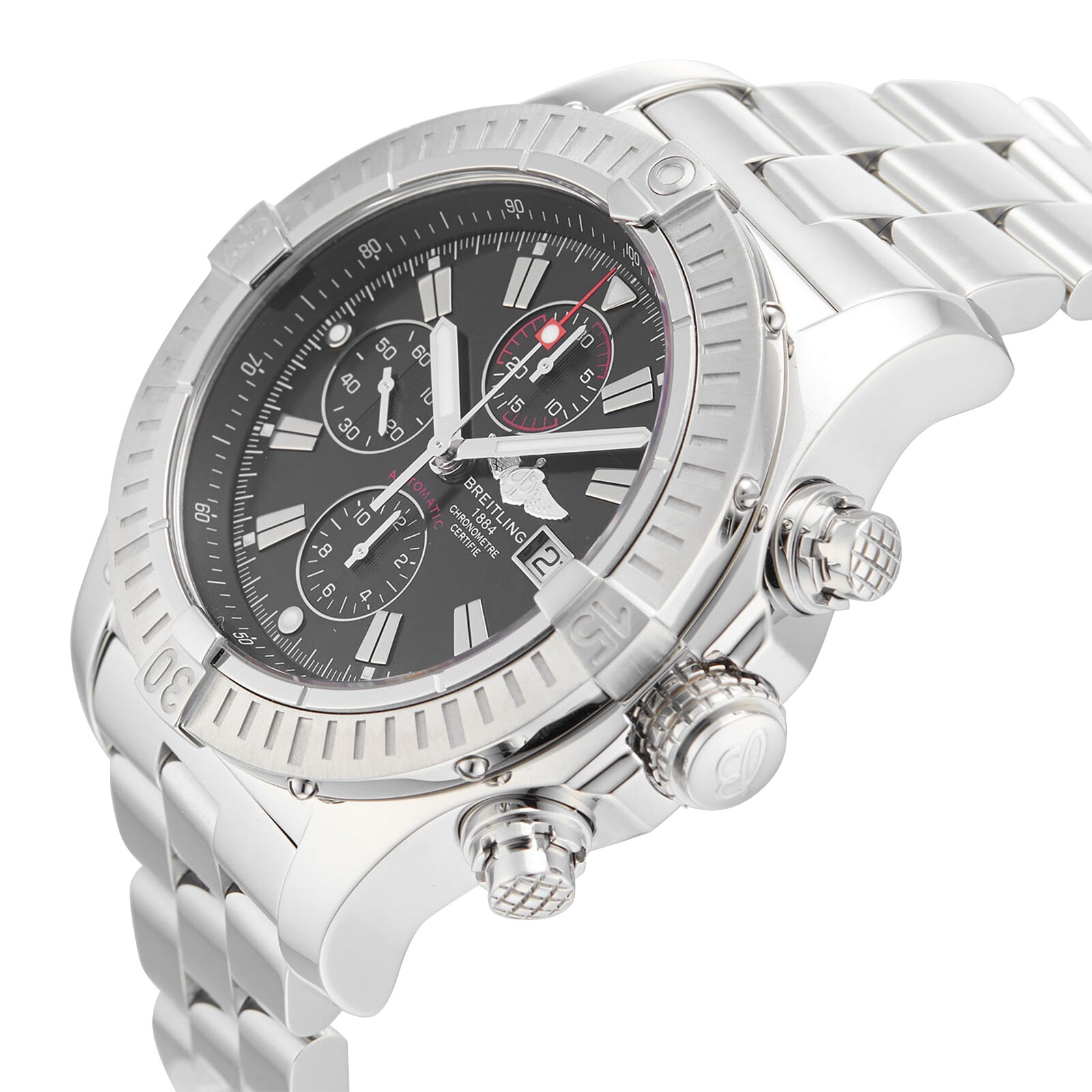 Pre-Owned Breitling Super Avenger Chronograph Mens Watch A1337011/B907