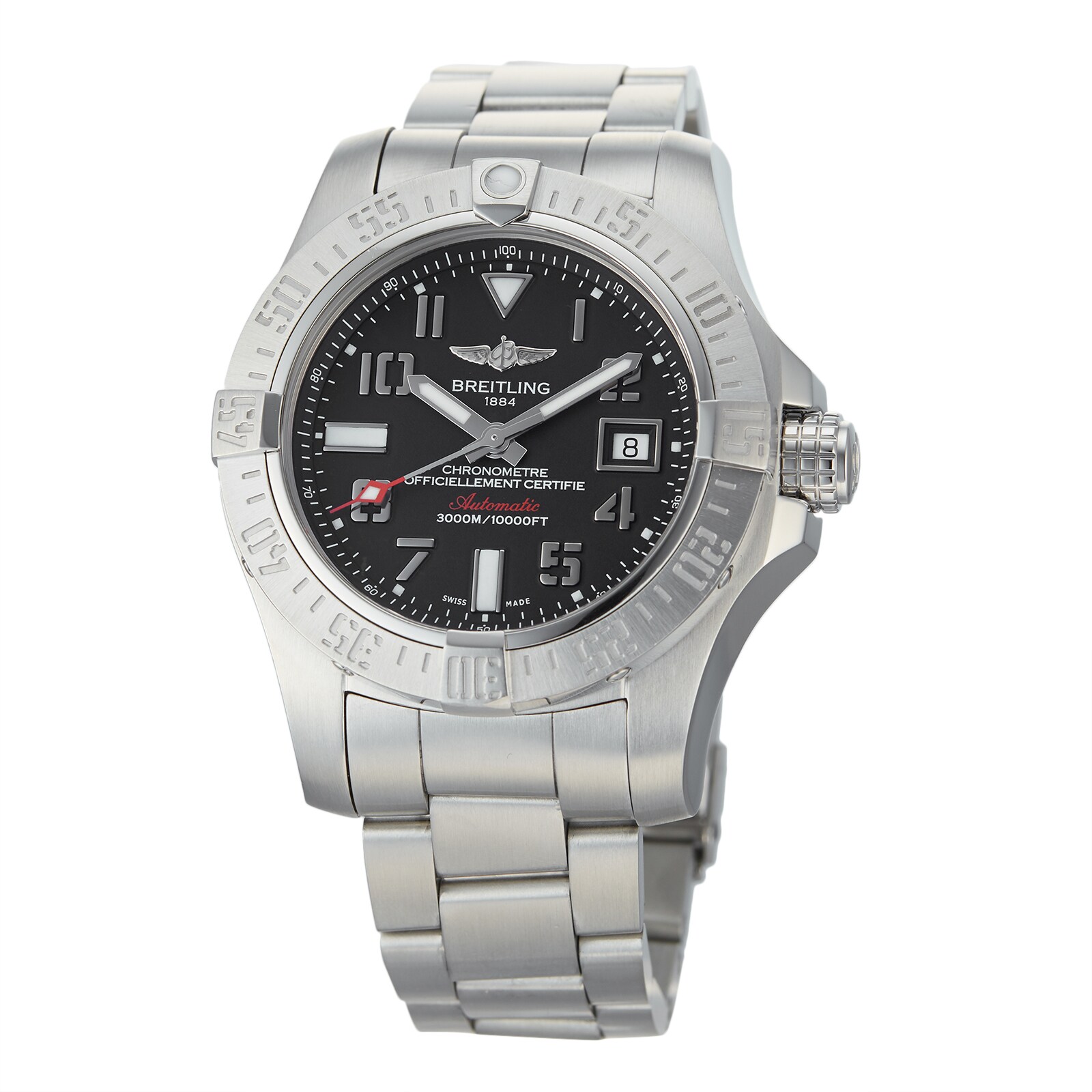 Pre-Owned Breitling Avenger II Seawolf Mens Watch A1733110/BC31