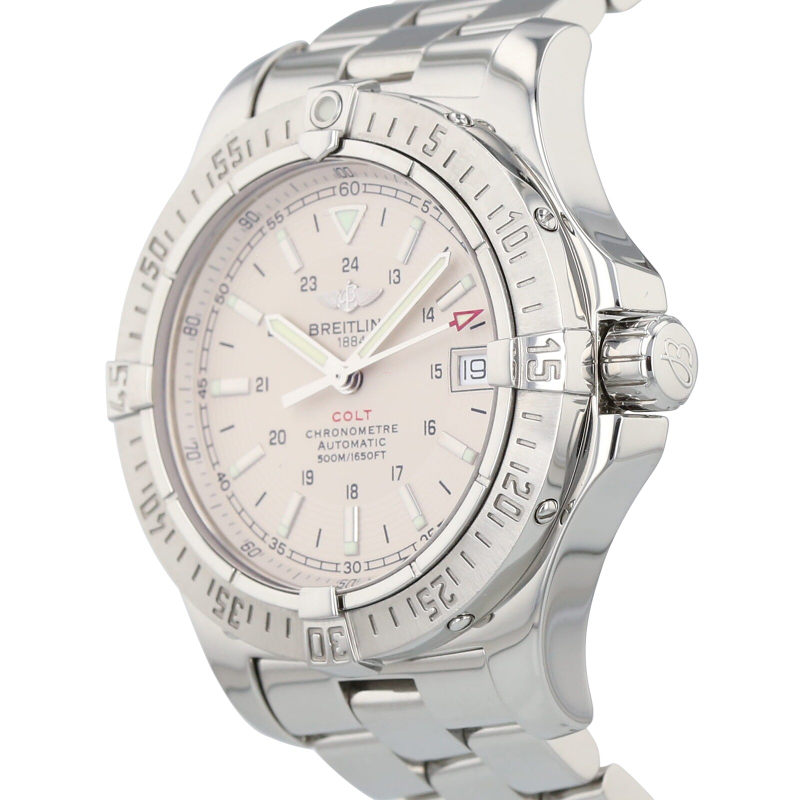 Pre-Owned Breitling Colt Chronomat Automatic Mens Watch A17380 Pre-Owned Breitling Colt Chronomat Automatic Mens Watch A17380