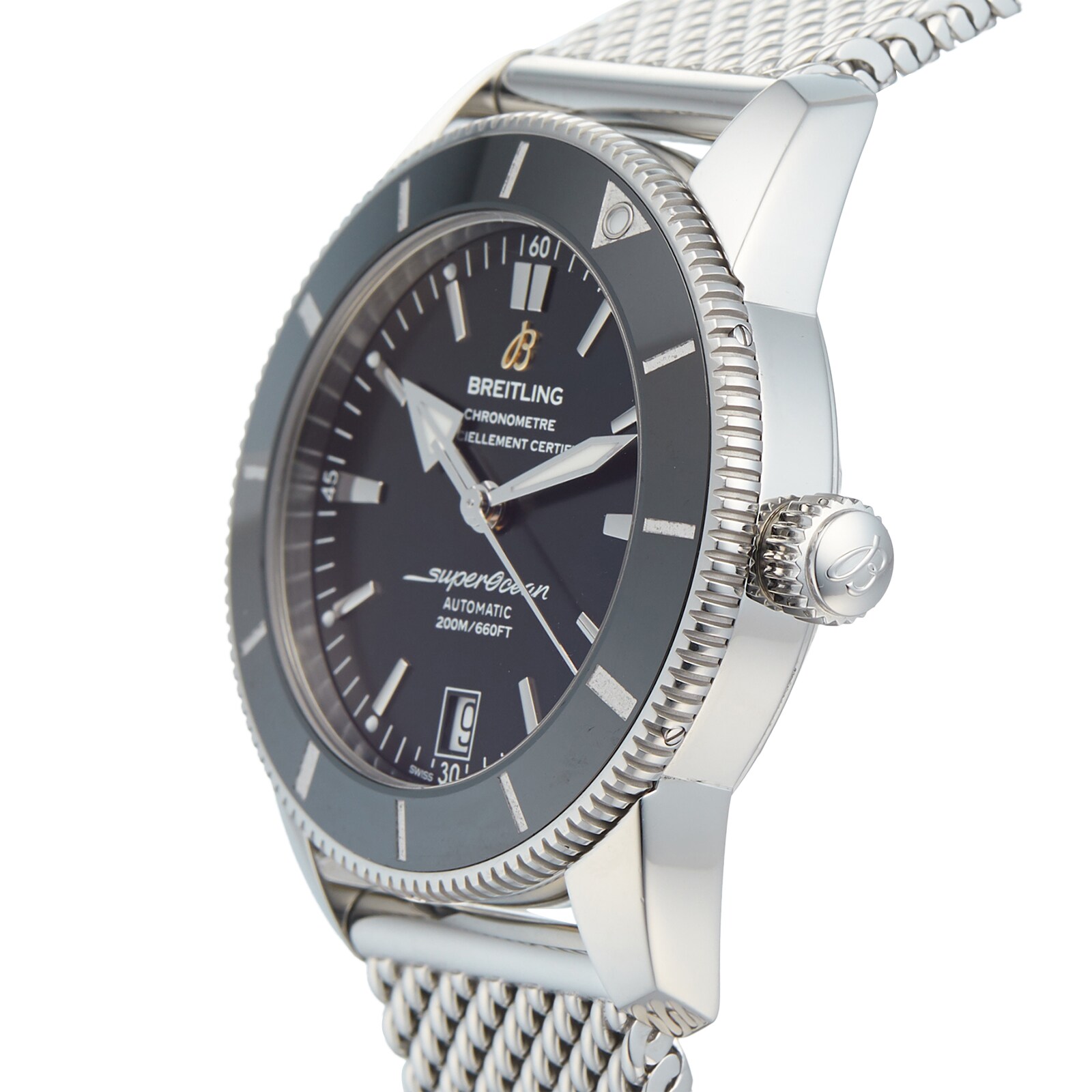 Pre-Owned Breitling Superocean Heritage II Mens Watch AB2010121B1A1