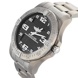 Pre-Owned Breitling Aerospace Evo Black Titanium Mens Watch E7936310/BC27