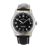 Pre-Owned Breitling Navitimer 8 Black Steel Mens Watch A17314101B1X1