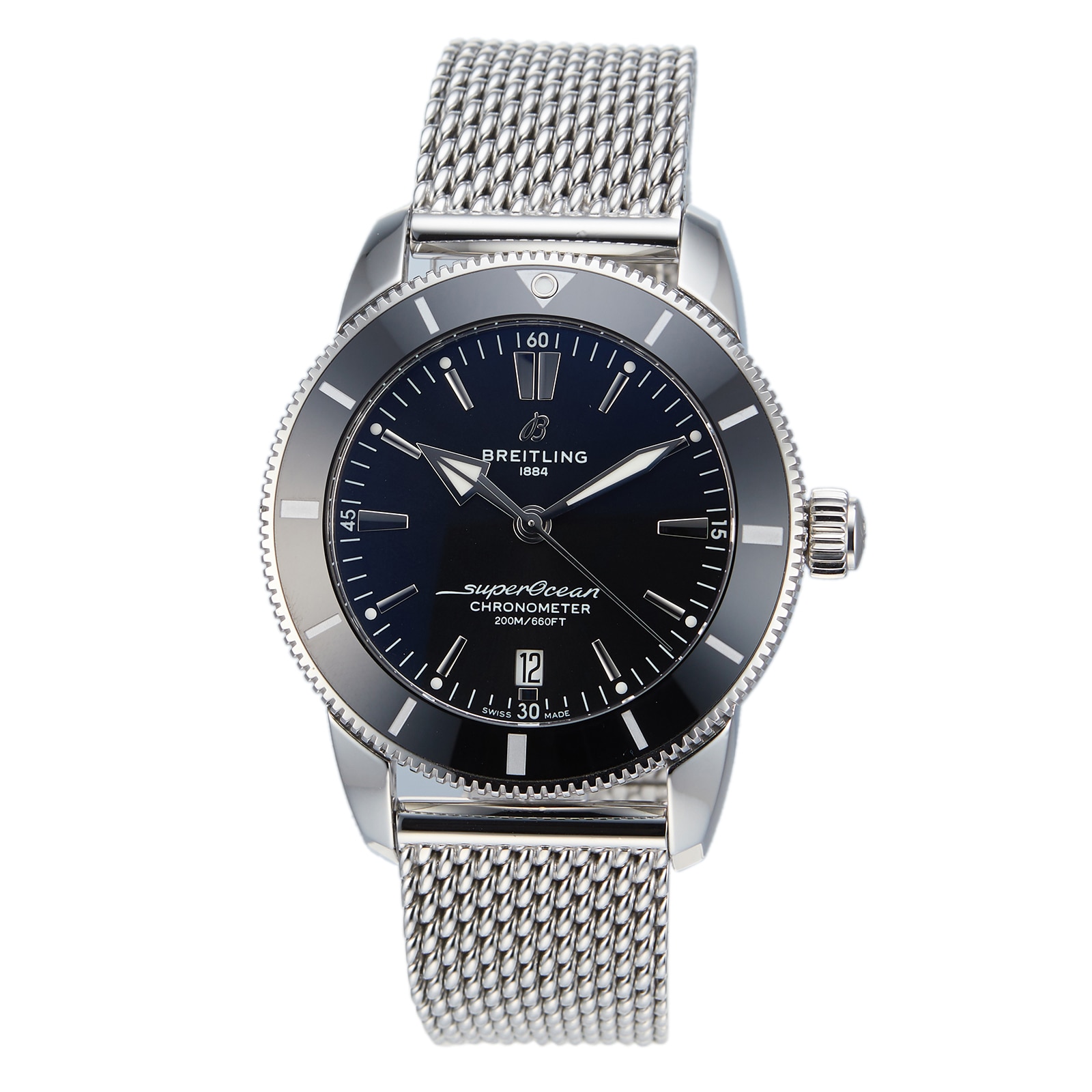Pre-Owned Breitling Superocean Heritage II Mens Watch AB2030121B1A1