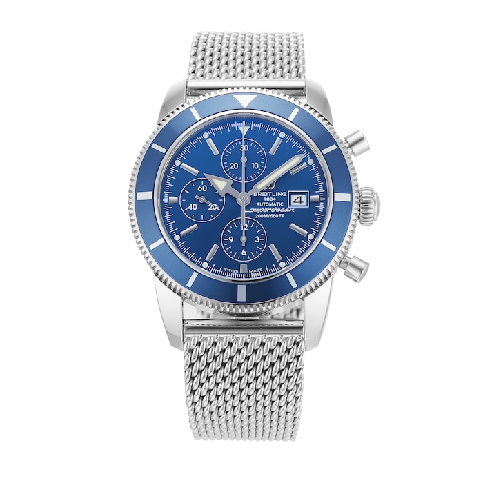 Pre-Owned Breitling Pre-Owned Breitling Superocean Heritage Chronograph 46 Mens Watch A1332016/C758