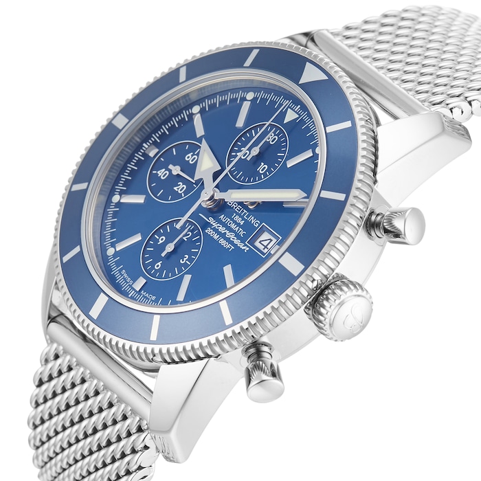 Pre-Owned Breitling Superocean Heritage Chronograph 46 Mens Watch A1332016/C758