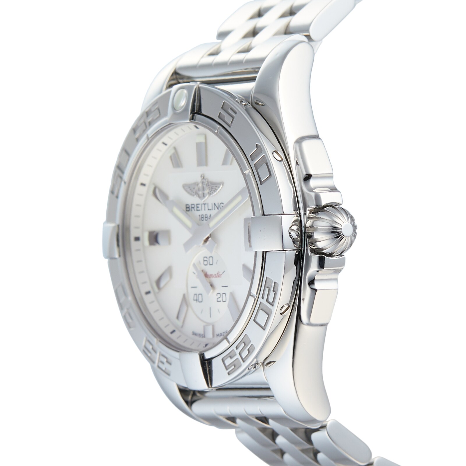 Pre-Owned Breitling Galactic Automatic Ladies Watch AB733012/A716