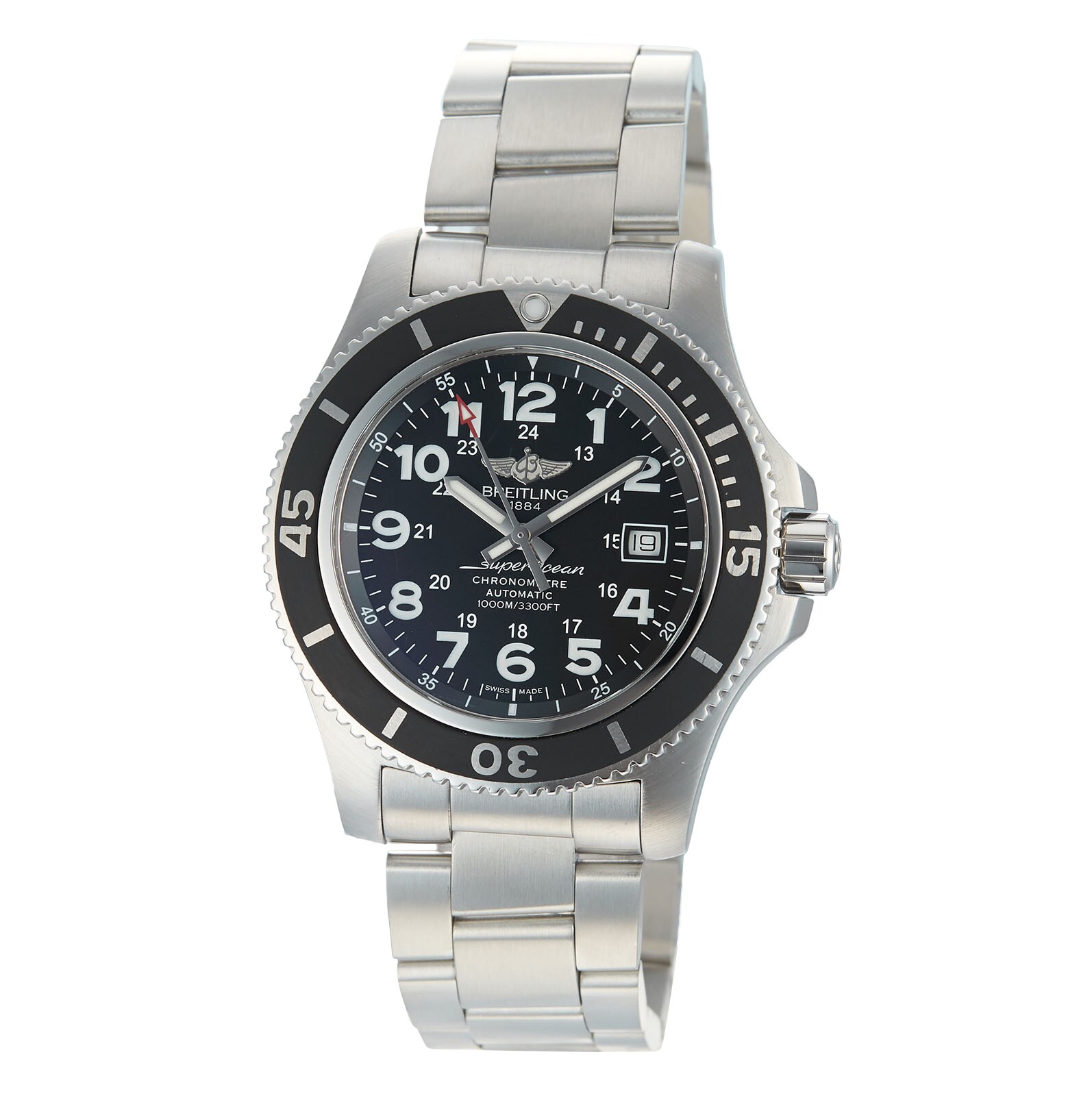 Pre-Owned Breitling Superocean II Mens Watch A17392D7/BD68