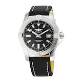 Pre-Owned Breitling Pre-Owned Breitling Avenger Automatic Black Steel Mens Watch A17318101B1X1