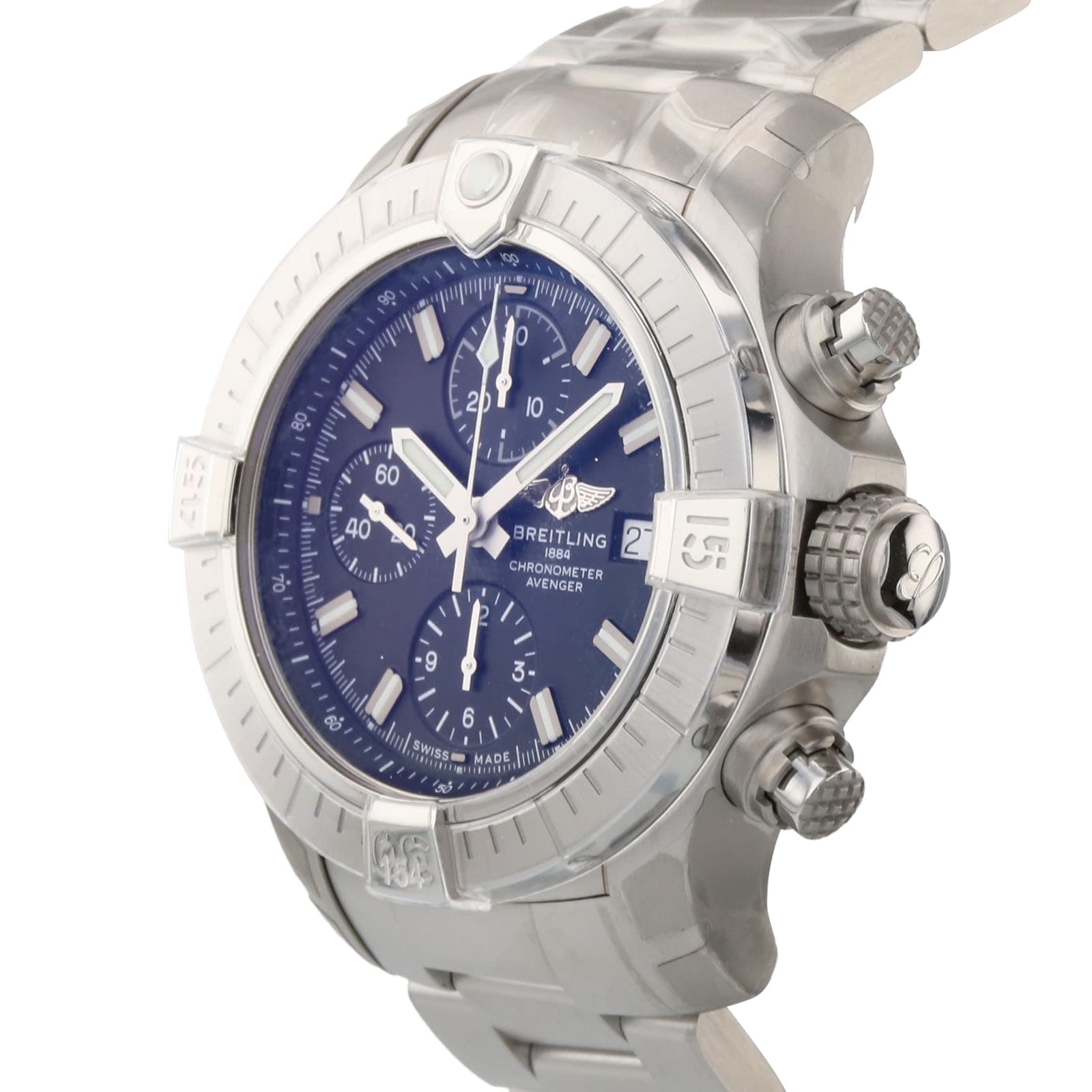 Pre-Owned Breitling Avenger Chronograph Mens Watch A13385101B1A1