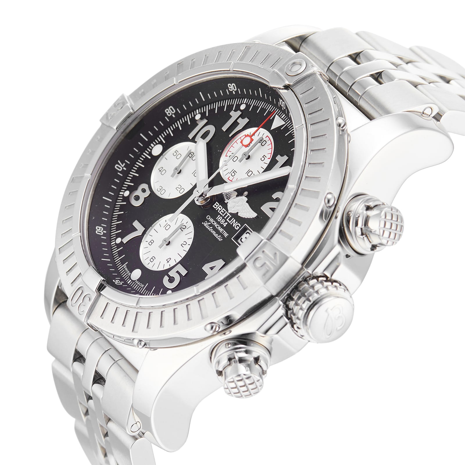 Pre-Owned Breitling Super Avenger Chronograph Mens Watch A1337011/B907