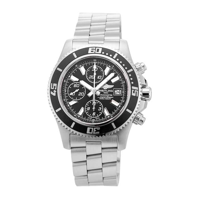 Pre-Owned Breitling Pre-Owned Breitling Superocean Mens Watch A1334102/BA84