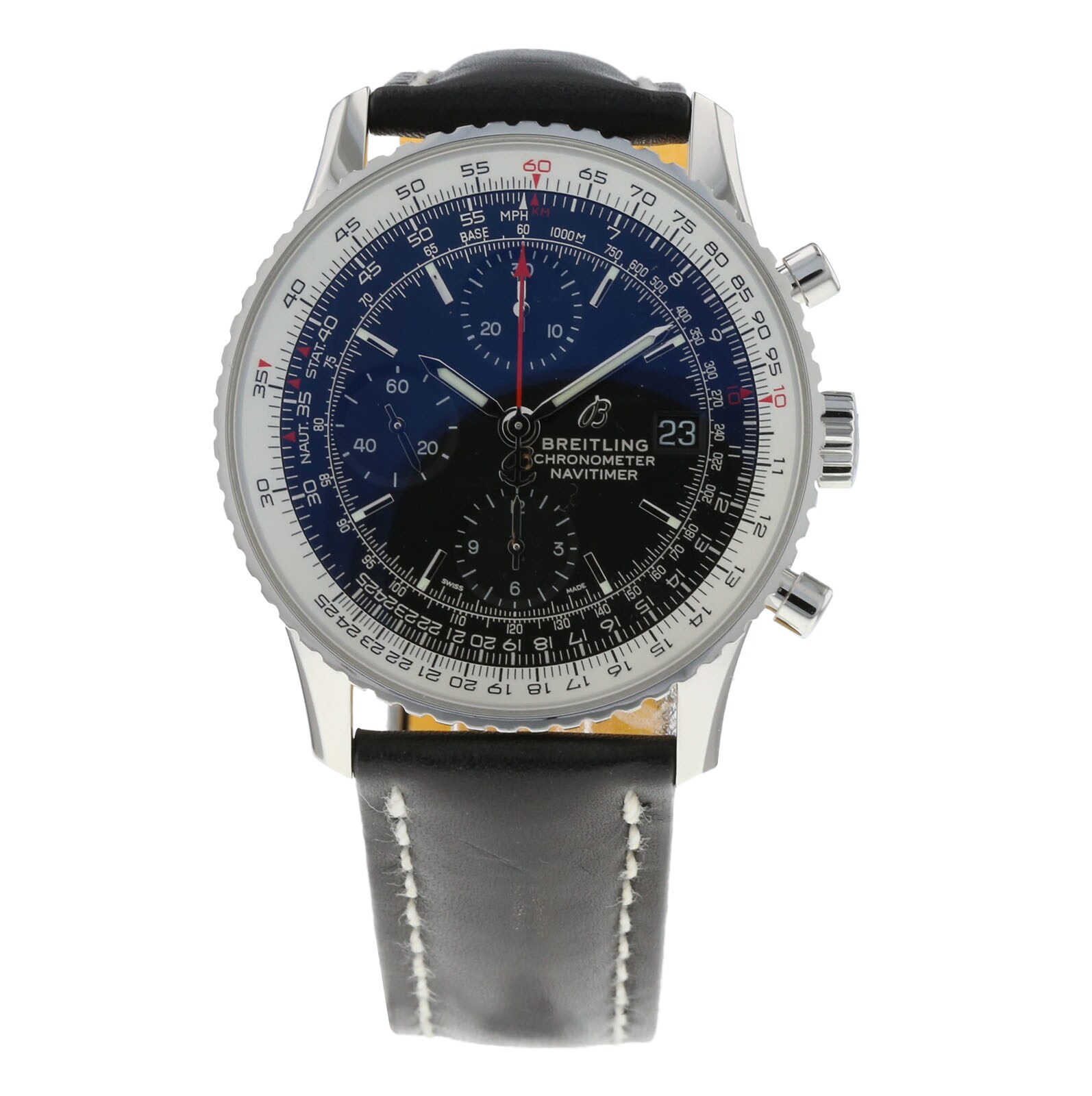 Pre Owned Breitling Navitimer 1 Chronograph Mens Watch A13324121B1X1 Mappin and Webb