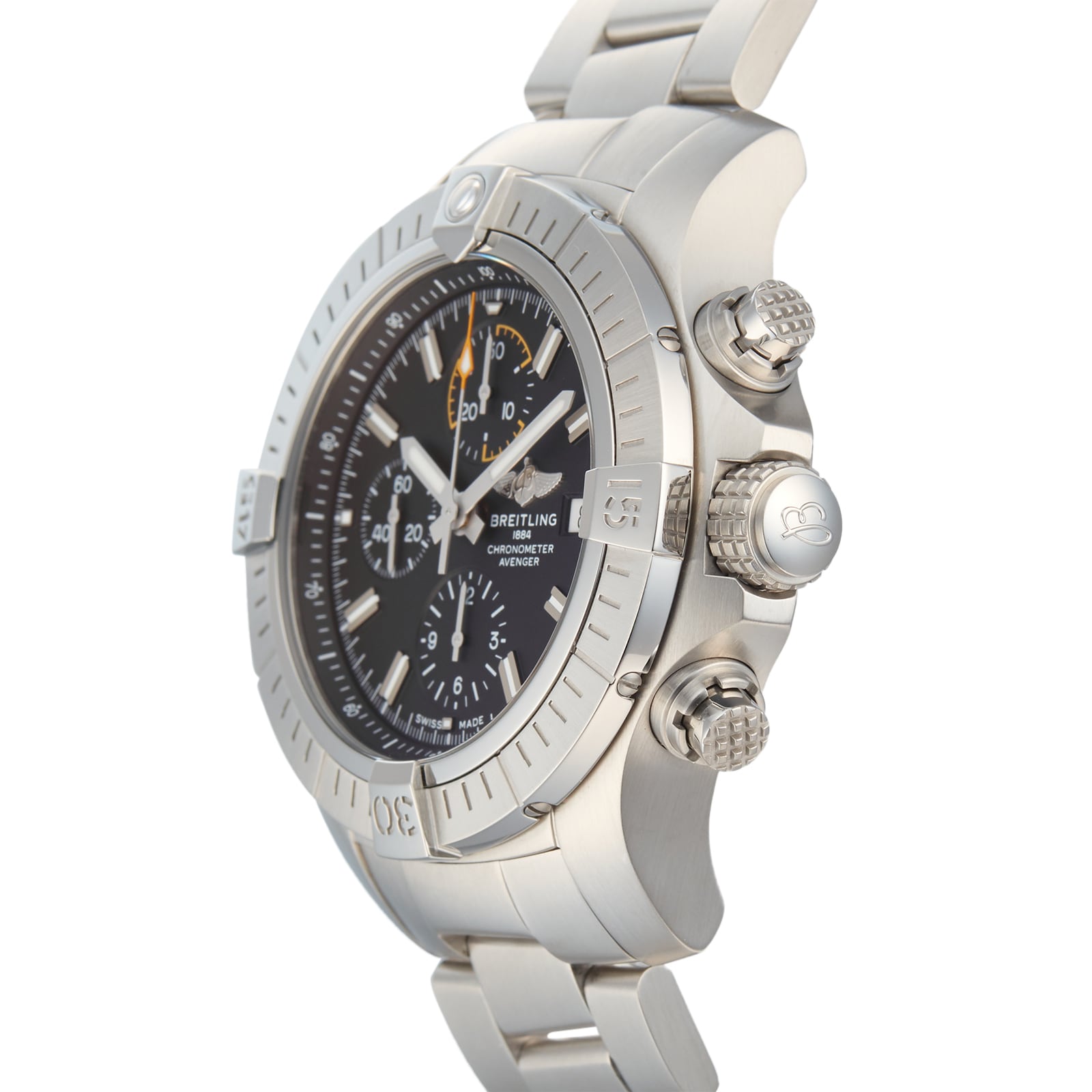 Pre-Owned Breitling Avenger Chronograph Mens Watch A13317101B1A1