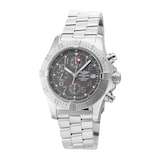 Pre-Owned Breitling Avenger Chronograph Grey Steel Mens Watch A1338012/F547