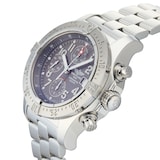 Pre-Owned Breitling Avenger Chronograph Grey Steel Mens Watch A1338012/F547