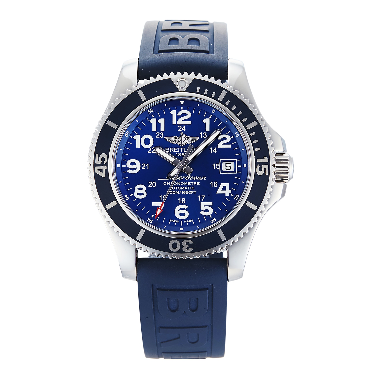 Pre-Owned Breitling Superocean II Mens Watch A17365D1/C915