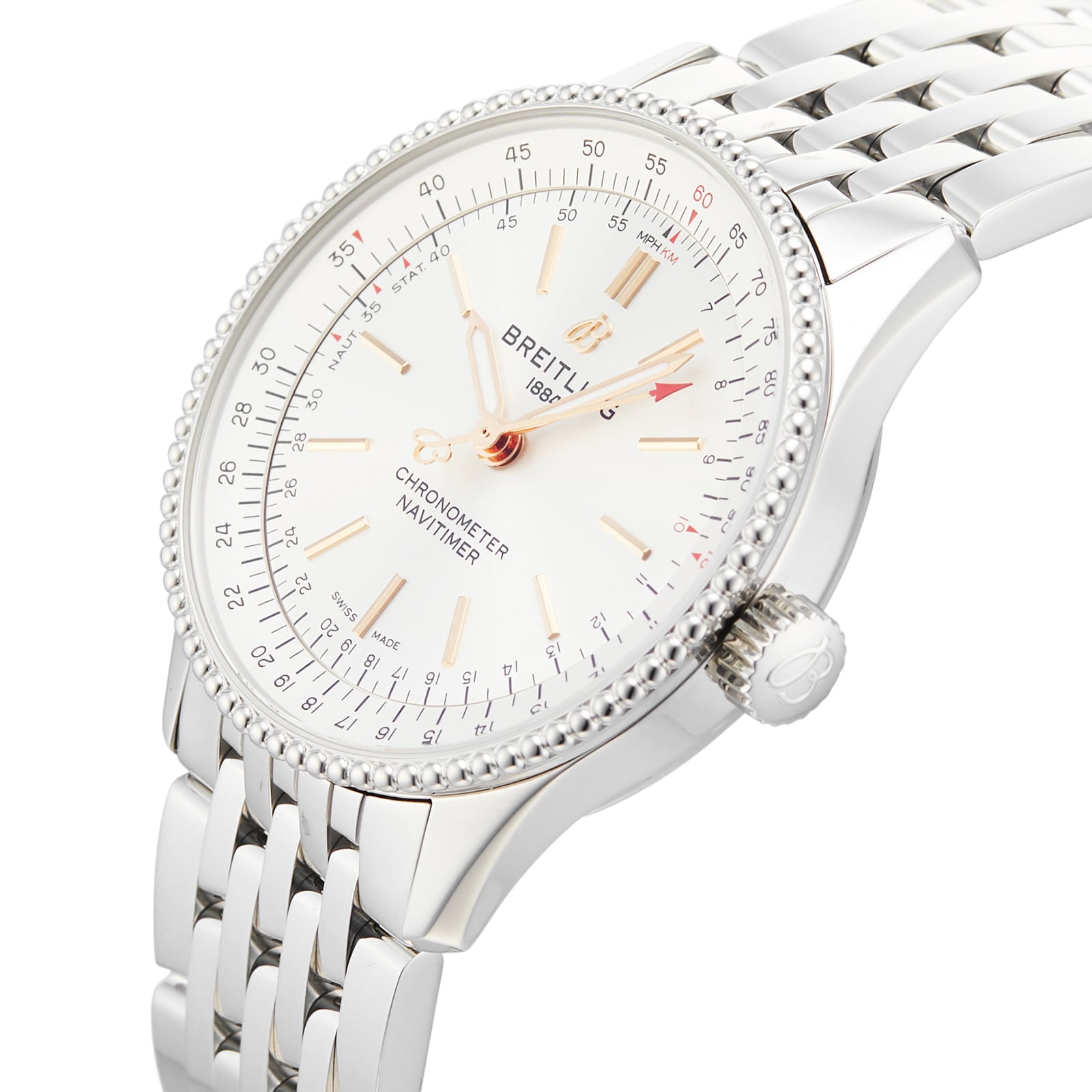 Pre-Owned Breitling Navitimer Automatic 35 Ladies Watch A17395F41G1A1