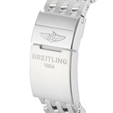 Pre-Owned Breitling Navitimer Black Steel Mens Watch A24322