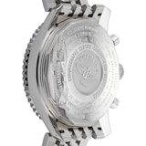 Pre-Owned Breitling Navitimer Black Steel Mens Watch A24322