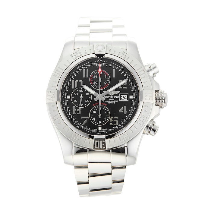 Pre-Owned Breitling Super Avenger II Mens Watch A1337111/BC28