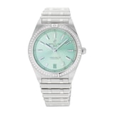 Pre-Owned Breitling Chronomat Automatic Mint Green Steel Ladies Watch A10380591L1A1