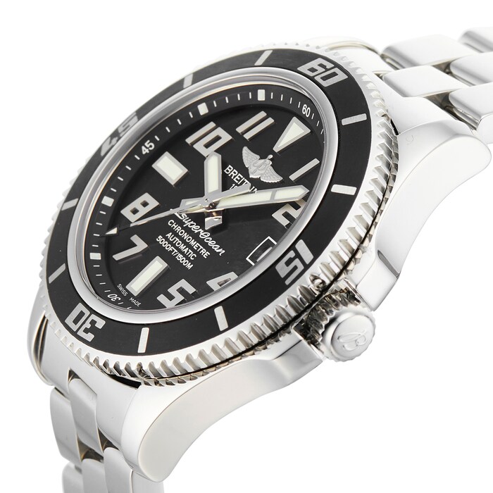 Pre-Owned Breitling Pre-Owned Breitling Superocean 42 Mens Watch A1736402/BA28