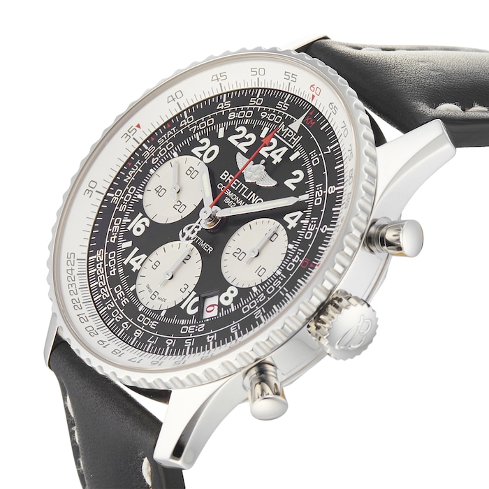 Pre-Owned Breitling Navitimer Cosmonaute 'Mercury 7 Aurora Carpenter' Special Edition Mens Watch AB0210