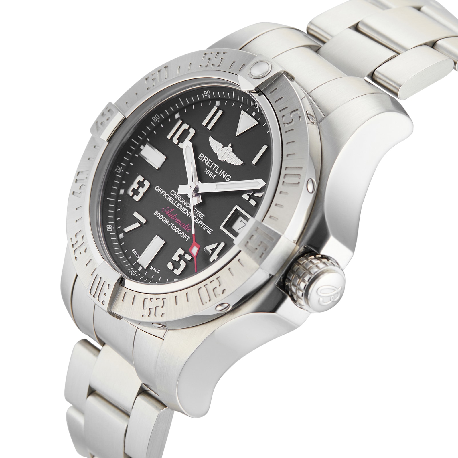 Pre-Owned Breitling Avenger II Seawolf Mens Watch A1733110/BC31