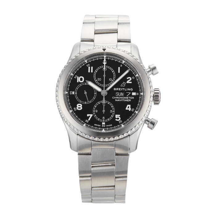 Pre-Owned Breitling Navitimer 8 Chronograph Mens Watch 13314101/B1A1