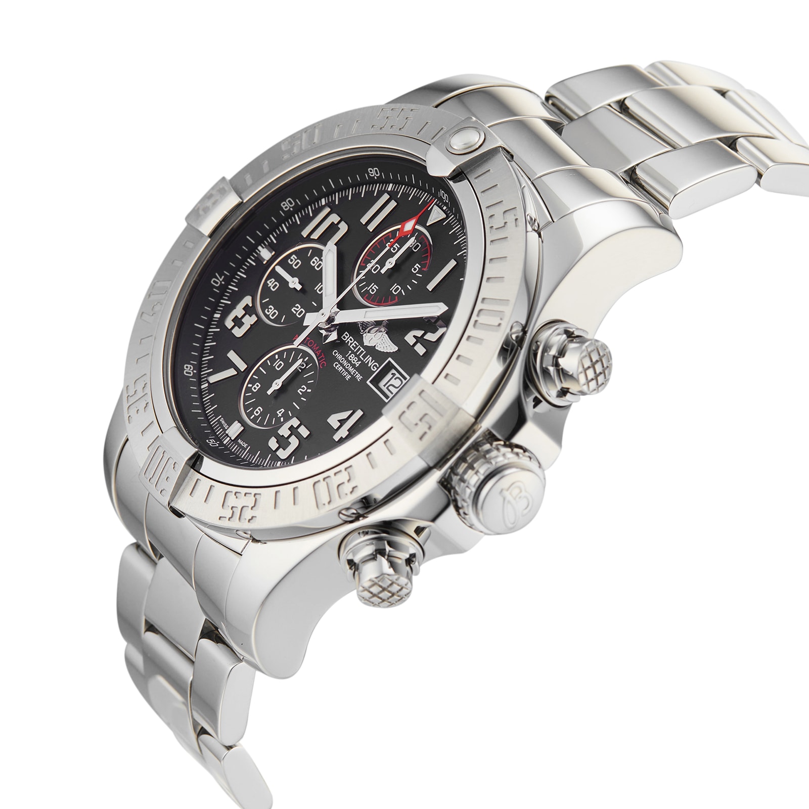 Pre-Owned Breitling Super Avenger II Mens Watch A1337111/BC28