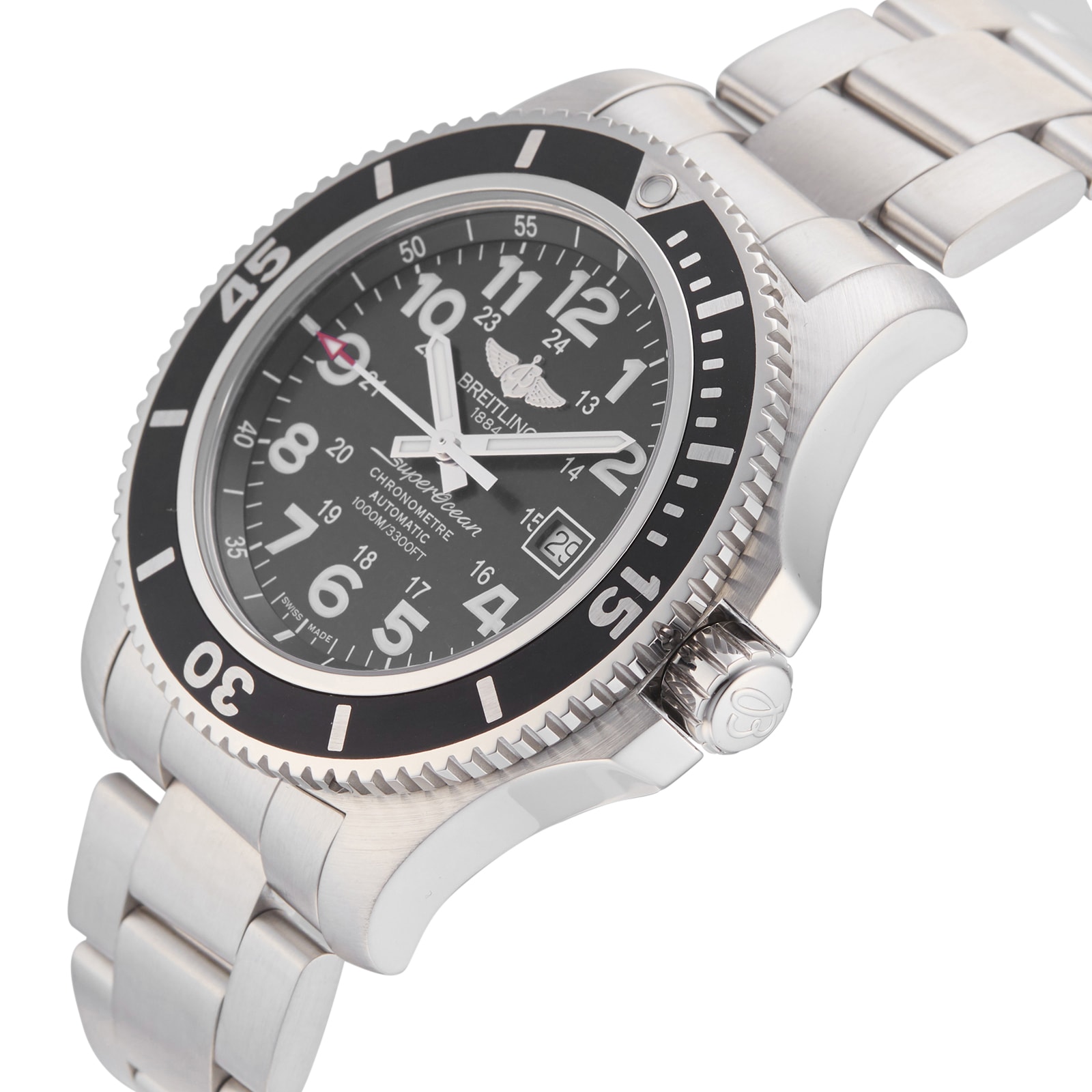 Pre-Owned Breitling Superocean 44 Mens Watch A17392D7/BD68