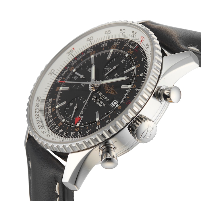 Pre-Owned Breitling Navitimer World 46 Mens Watch A2432212/B726